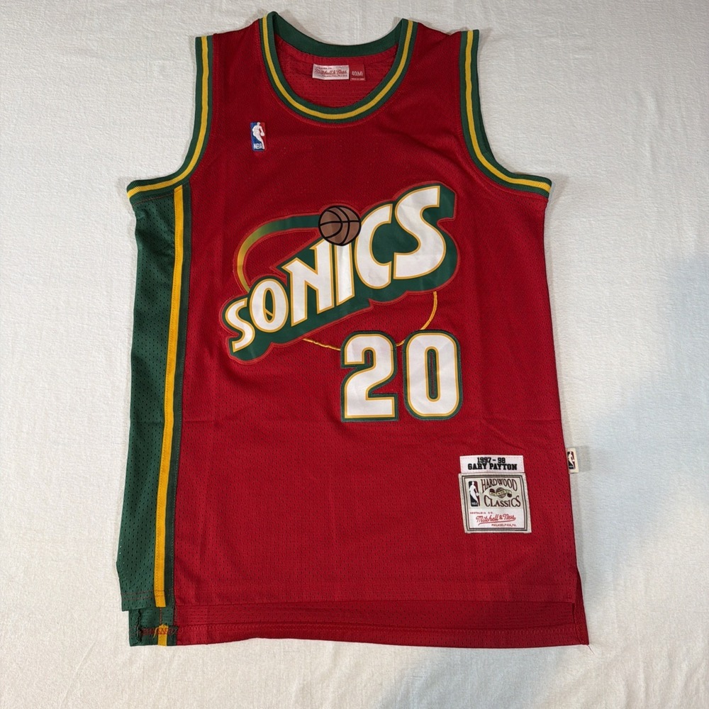 Authentic Mitchell & Ness Seattle SuperSonics Gary Payton Jersey – Men's Medium